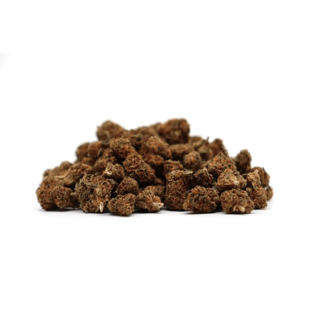 Bubble Gum — cured CBD flower bud